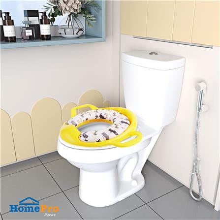 ฝารองนั่งเด็กเสริมฟองน้ำ MOYA PM258-D45 สีเหลือง_3