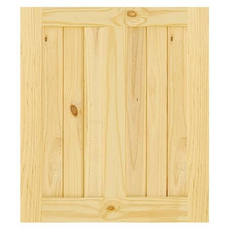 ประตูไม้สนนิวซีแลนด์ D2D ECO PINE-44 90X200 ซม._2