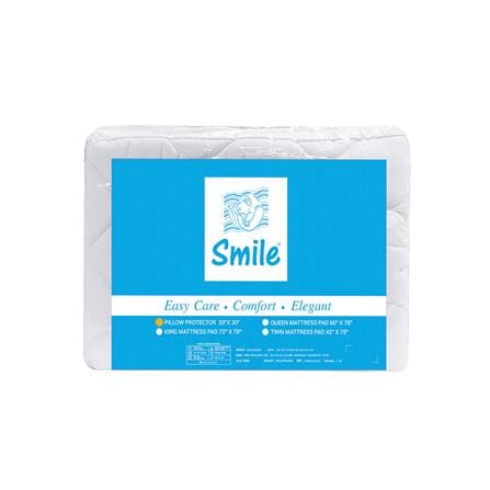 ปลอกหมอนหนุนกันเปื้อน PICASSO SMILE สีขาว_3