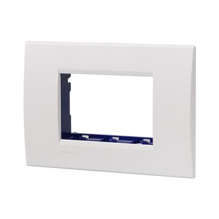 หน้ากาก 3 ช่อง BTICINO SLNA4803BIF สีขาว_1