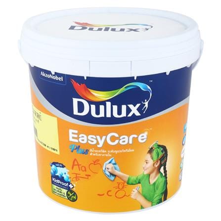 สีน้ำทาภายใน DULUX EASYCARE PLUS BASE C สีขาว กึ่งเงา 3 ลิตร