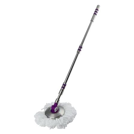 ชุดด้ามไม้ม็อบ พร้อมผ้าไมโครไฟเบอร์ BE WISH BOBO MAX 14 นิ้ว สีม่วง_1