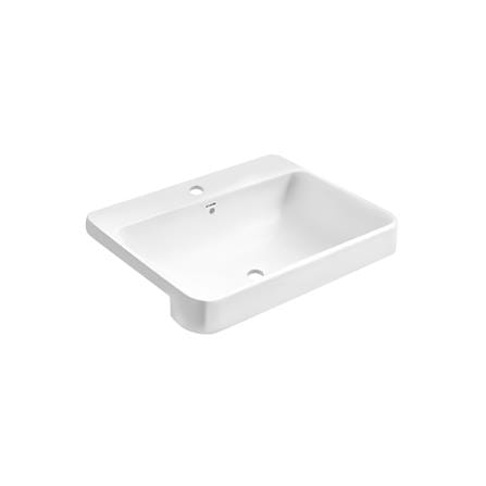 อ่างล้างหน้าฝังครึ่งเคาน์เตอร์ KOHLER K-11479X-VC1 สีขาว_0