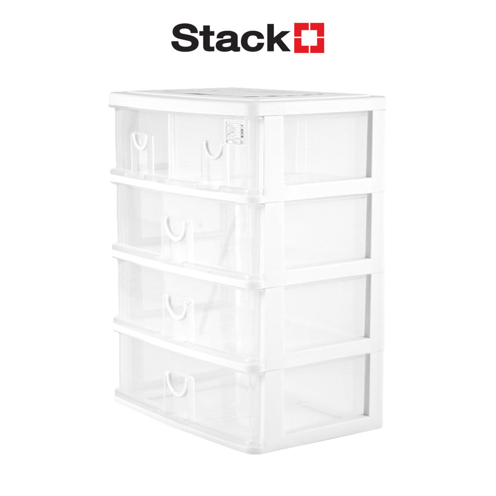 กล่องลิ้นชัก 5 ลิ้นชัก STACKO CK555 39x26.5x50 ซม. สีใส