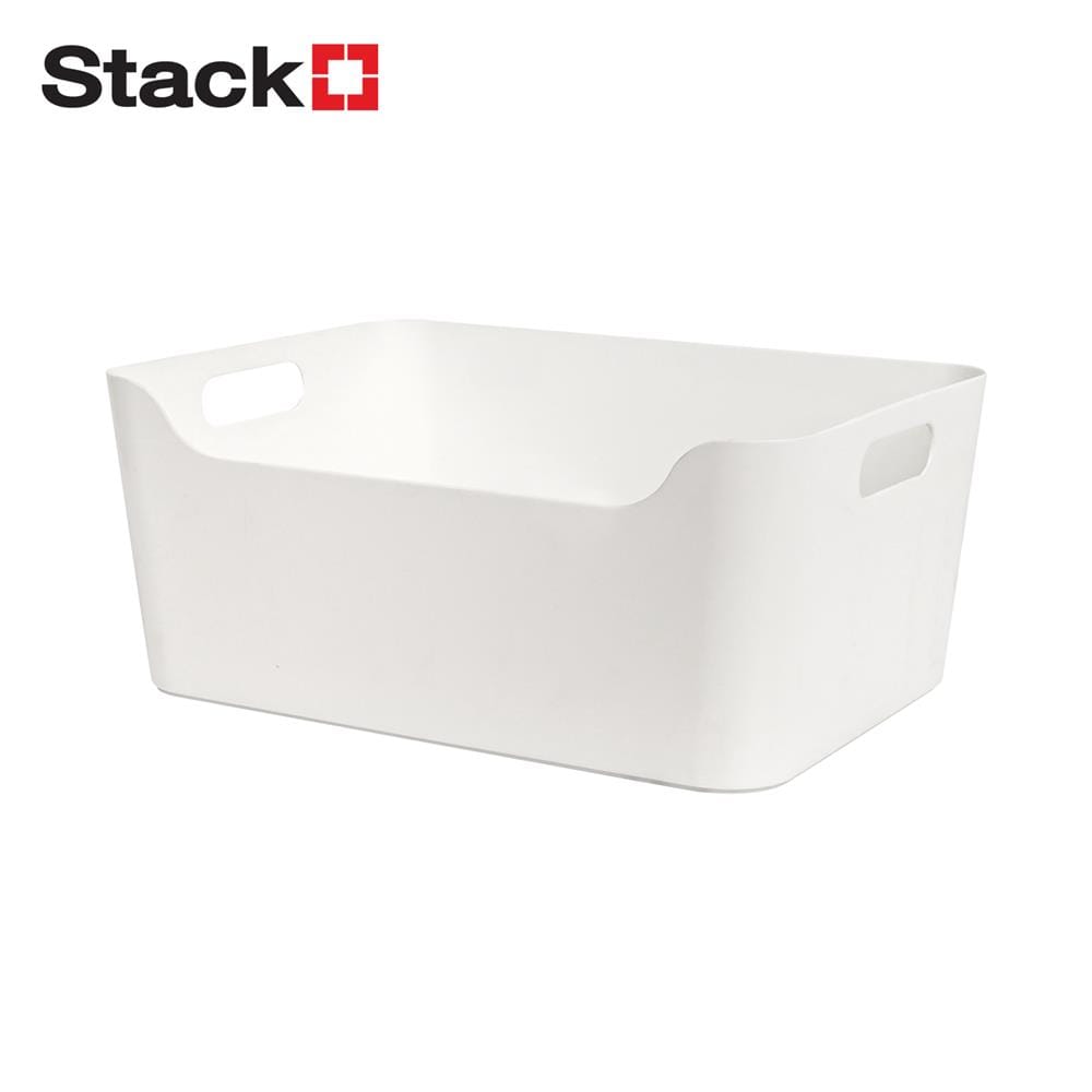 กล่องอเนกประสงค์ STACKO KY-626 33.5x24x14.2 ซม. สีขาว