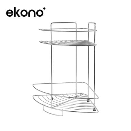 ชั้นเข้ามุมสเตนเลส 2 ชั้น EKONO 105A1