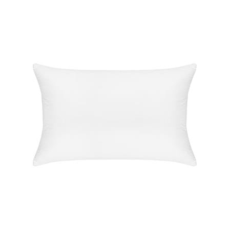 หมอนหนุน ขนห่านเทียม HOME LIVING STYLE DOWN ALTERNATIVE FIRM 18x28 นิ้ว สีขาว_1