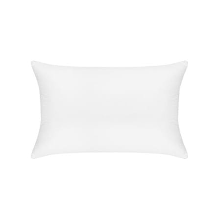 หมอนหนุน ขนห่านเทียม HOME LIVING STYLE DOWN ALTERNATIVE FIRM 18x28 นิ้ว สีขาว_1