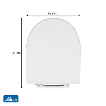 ฝารองนั่งพลาสติก MOYA OF-9301 สีขาว_8