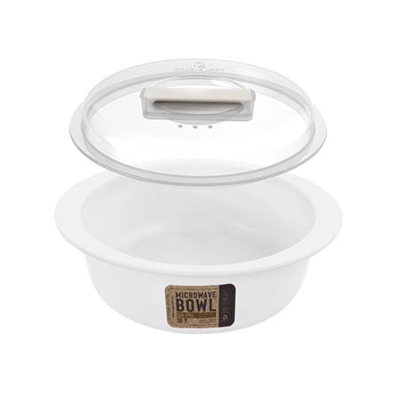 กล่องอาหารไมโครเวฟกลม DOUBLE LOCK 1636 0.9 ลิตร_3