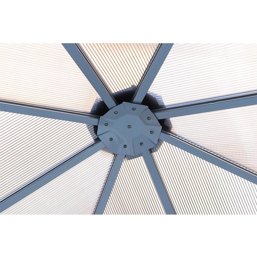 เต็นท์สนาม SPRING POLYCARBONATE สีเทาเข้ม