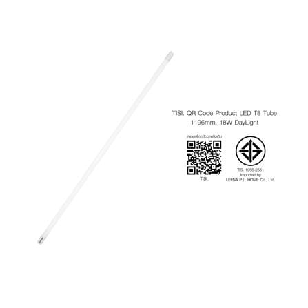 หลอด LED NAGAS T8 DE 18 วัตต์ DAYLIGHT G13_4