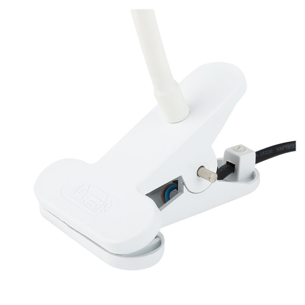 ไฟอ่านหนังสือ EZIHOME JC640 พลาสติก/สเตนเลส MODERN สีขาว