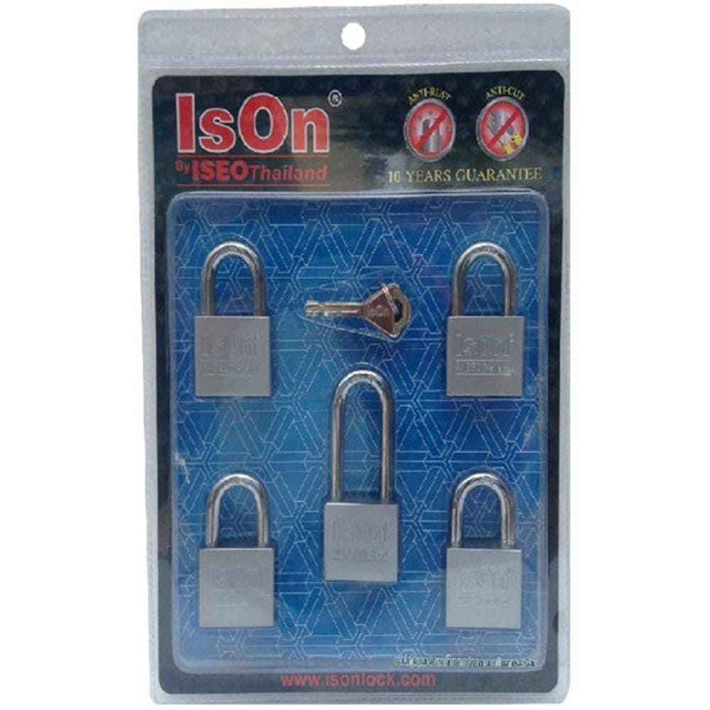กุญแจคีย์อะไลก์ ISON 899 CS40/5 40 มม. (แพ็ก 5 ตัว)