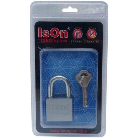 กุญแจลูกปืน ISON 899 CS-40MM 40 มม. สีเงิน_0