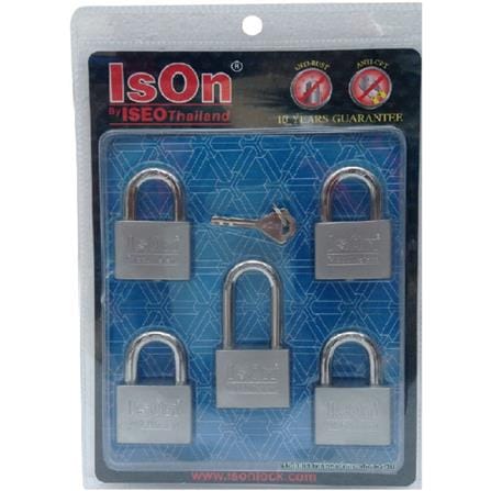 กุญแจคีย์อะไลท์ ISON 899 CS-50/5 50 มม. (5 ตัว/ชุด)_0