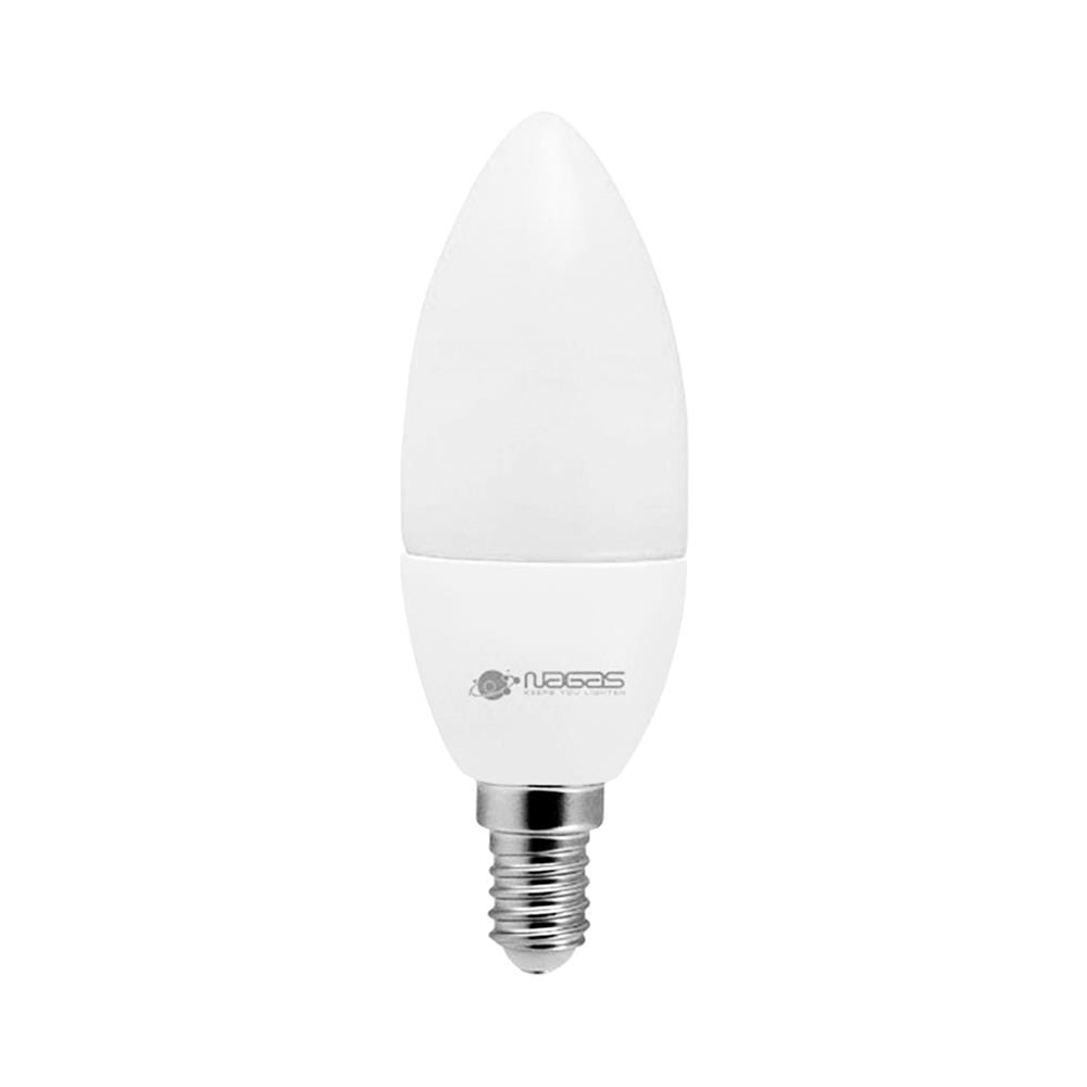 หลอด LED NAGAS CANDLE FLAME 3.5 วัตต์ DAYLIGHT E14