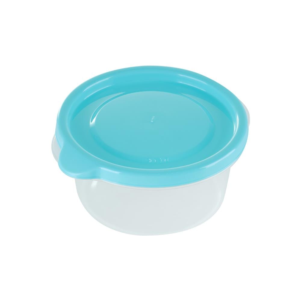 ชุดกล่องอาหารกลม 0.3 ลิตร SUPER LOCK CHEF BOX 6061 5 ชิ้น