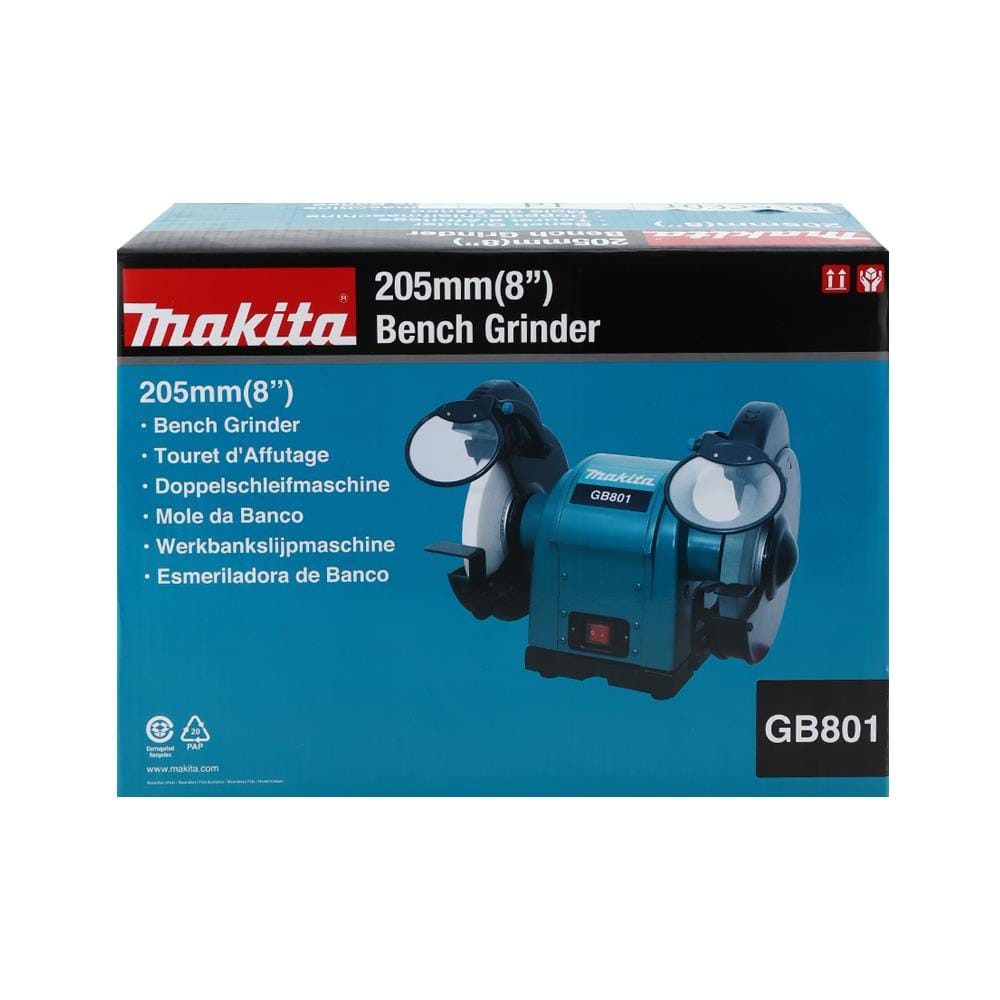 มอเตอร์หินเจียร์ไฟฟ้า MAKITA GB801 8 นิ้ว 550 วัตต์