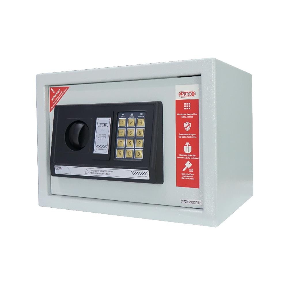 ตู้นิรภัย ELECTRONIC SURE ES-701 สีเทา