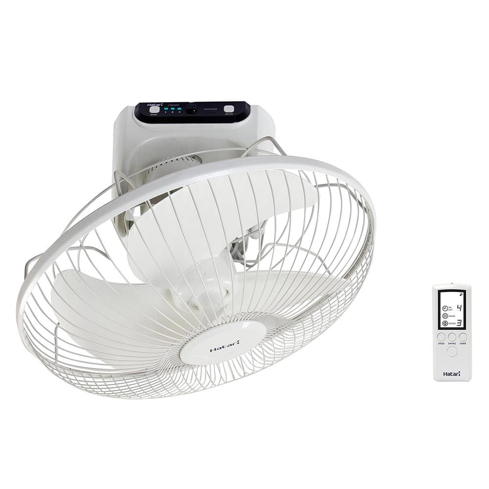 พัดลมติดเพดาน 16 นิ้ว HATARI HT-C16R1(S) สีขาว