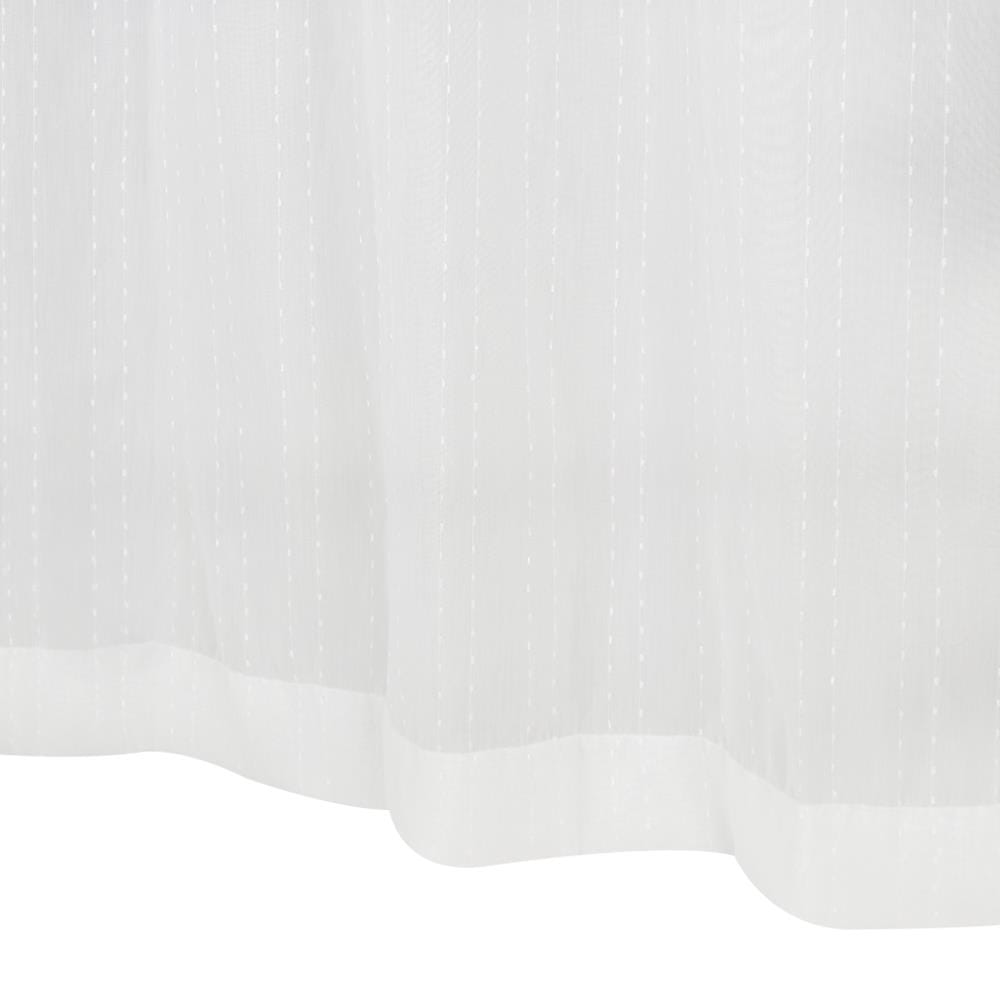 ผ้าม่านโปร่งห่วง HOME LIVING STYLE RIN 130x160 ซม. สีขาว