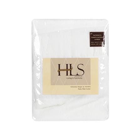 ผ้าม่านโปร่งห่วง HOME LIVING STYLE RIN 130x160 ซม. สีขาว_5