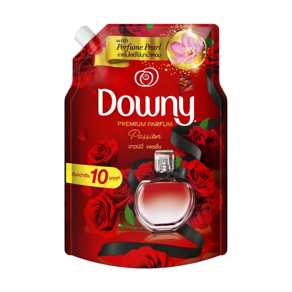 น้ำยาปรับผ้านุ่มสูตรเข้มข้น DOWNY PREMIUM PARFUM แพชชั่น 1 ลิตร