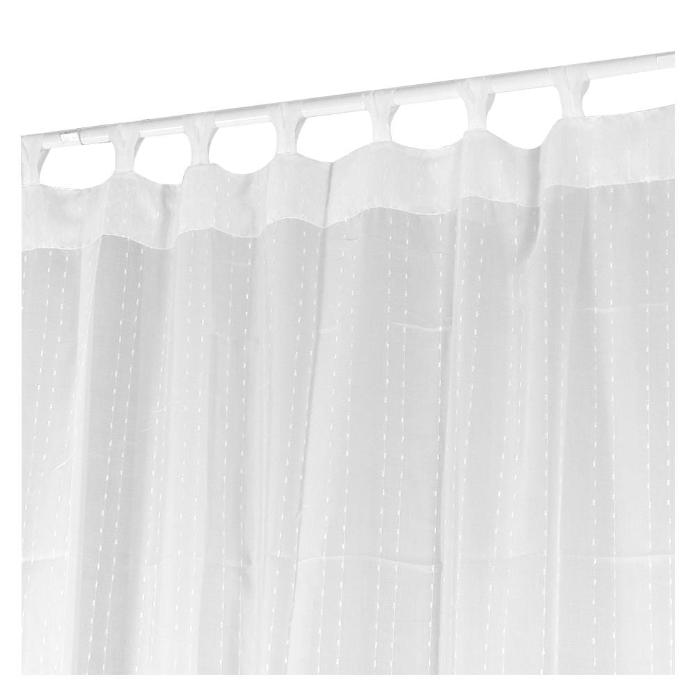 ผ้าม่านโปร่งห่วง HOME LIVING STYLE RIN 130x220 ซม. สีขาว