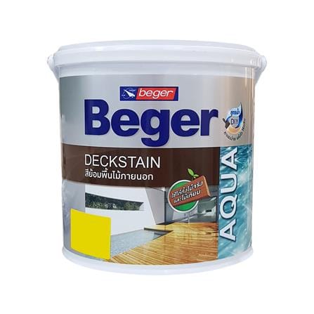 สีย้อมพื้นไม้ BEGER AQUA 9903 สีไม้สัก ด้าน 1GL