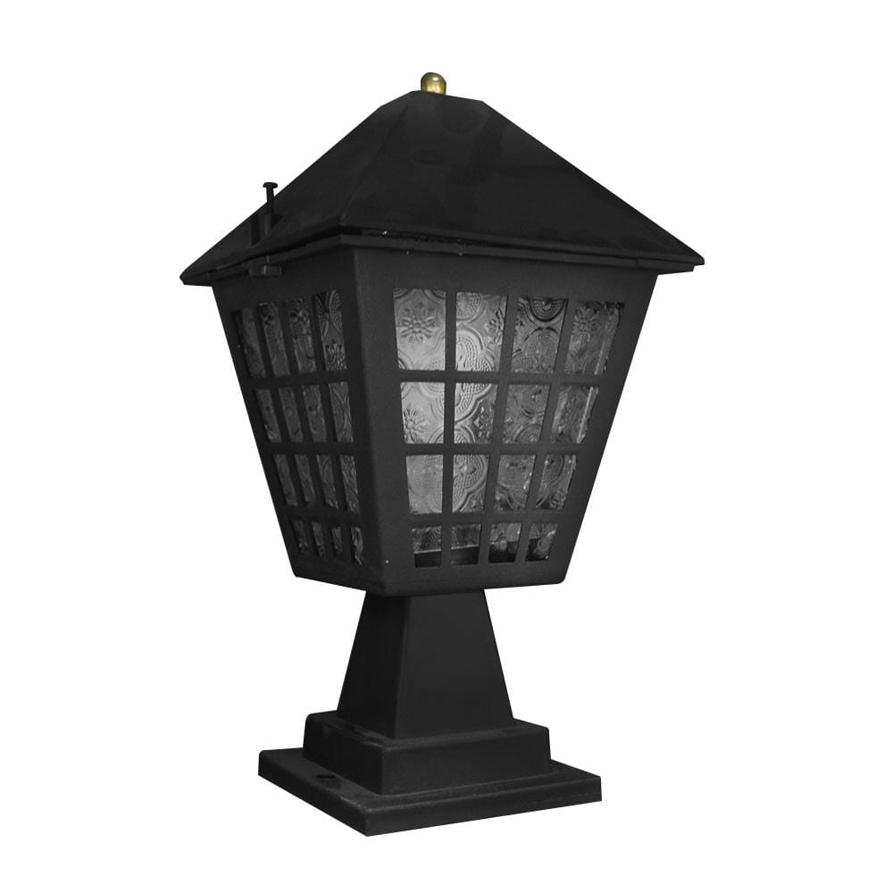 ไฟหัวเสา LIGHTING HOME LHT001 สีดำ