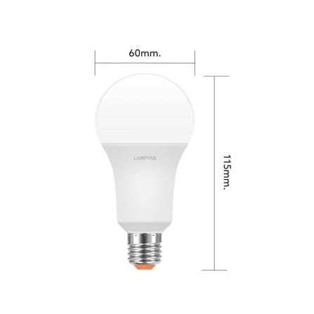 หลอด LED LAMPTAN A60 BRIGHT 10 วัตต์ DAYLIGHT E27_3