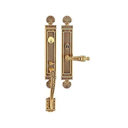 มือจับก้านโยกห้องทั่วไป MORTISE  MTL DTH - 6887 OB สีทองเหลืองรมดำ