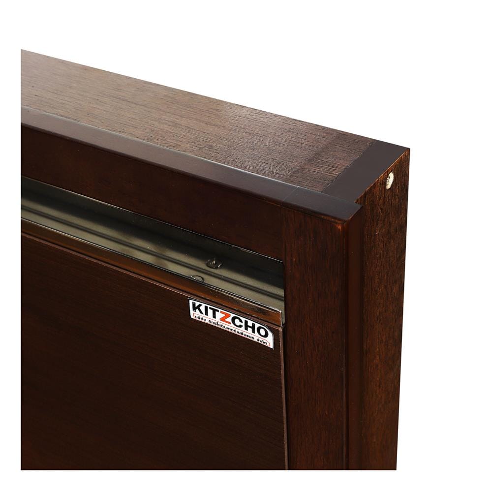 บานถังแก๊ส MF-MDF KITZCHO EAZY 56x73 ซม. สีวอลนัท