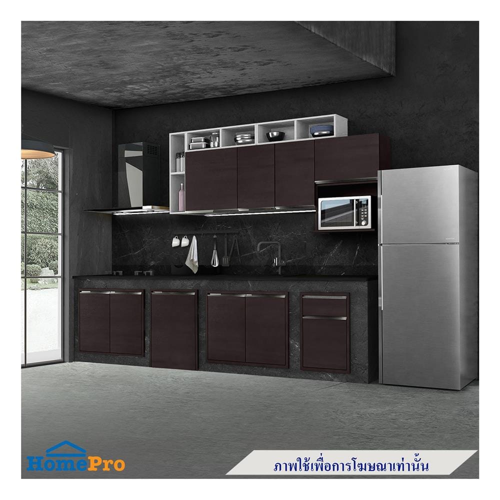 ตู้แขวนไมโครเวฟ KITZCHO EAZY 60x40 ซม. สีวอลนัท
