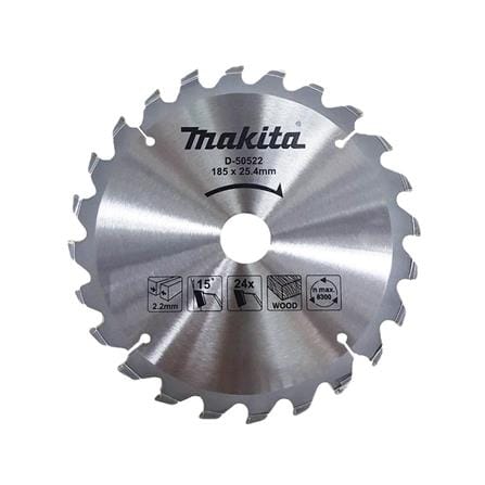 ใบเลื่อยวงเดือน MAKITA 7 นิ้ว 24ฟัน