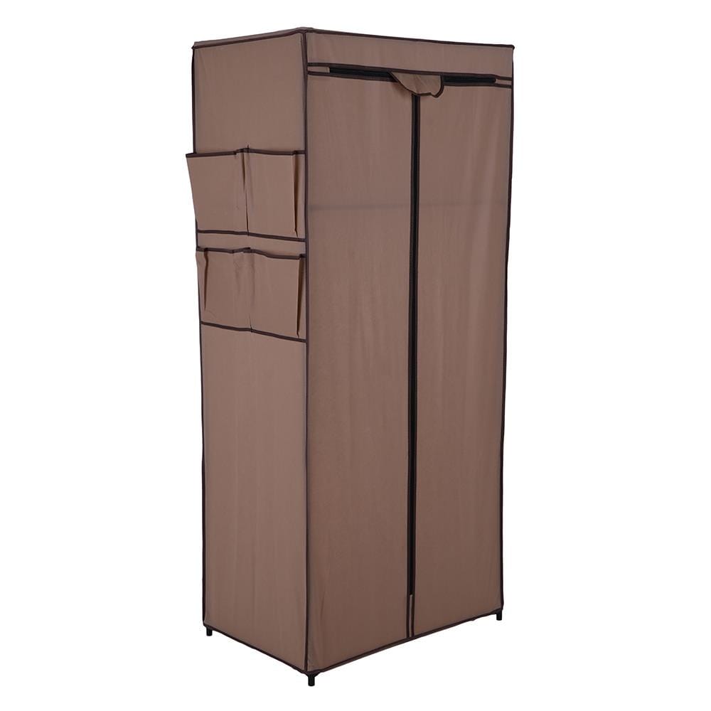 WARDROBE LIGHT HOUSE NP10 70X46X154CM BROWN