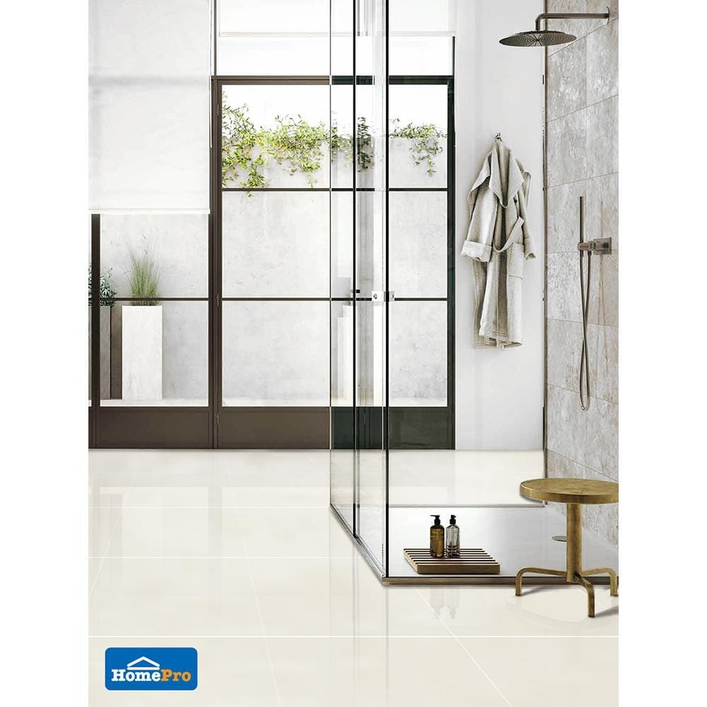 กระเบื้องพื้นพอร์ซเลน 60x60 ซม. TARA แกรนิโต้ เบจนาโน นิว 1.44M2