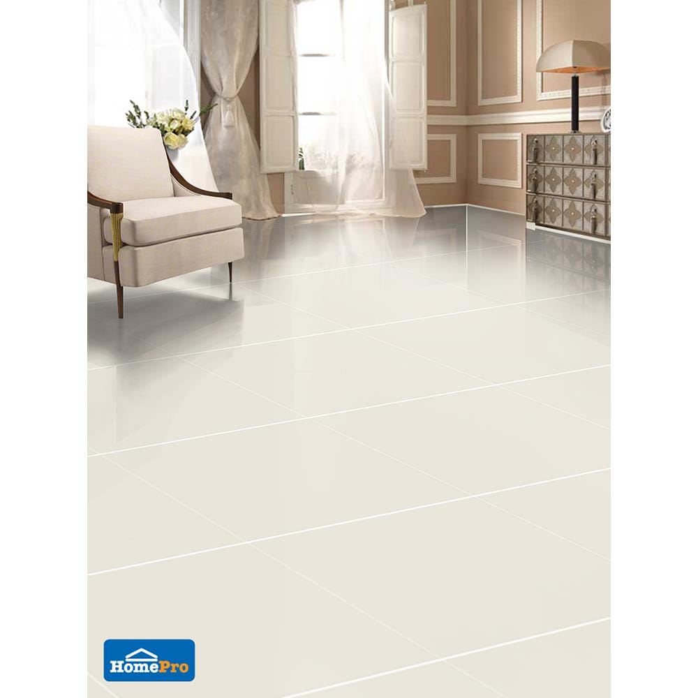 กระเบื้องพื้นพอร์ซเลน 60x60 ซม. TARA แกรนิโต้ เบจนาโน นิว 1.44M2
