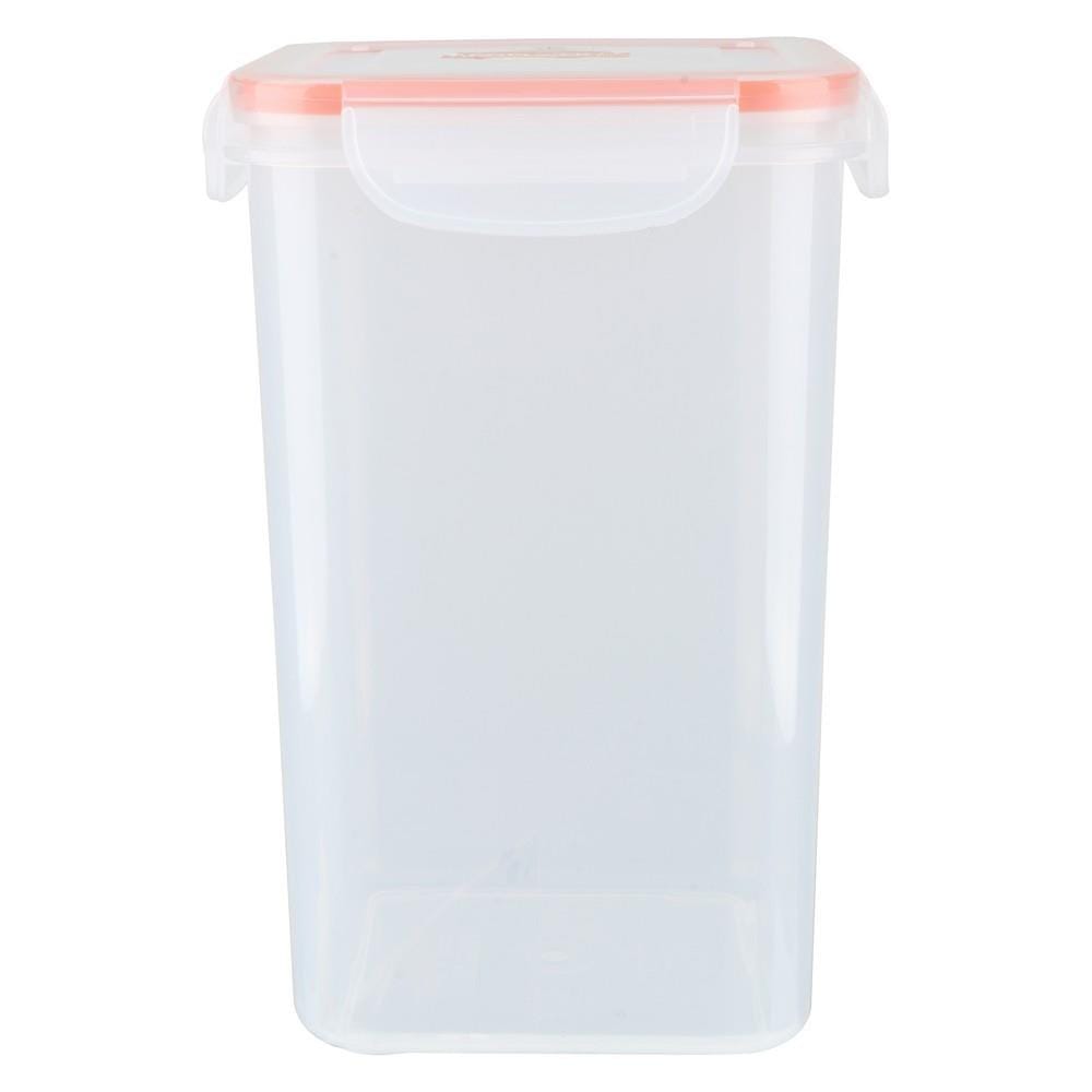 กล่องอาหารเหลี่ยมสูง POPLOCK 9142L 2.6 ลิตร สีส้ม