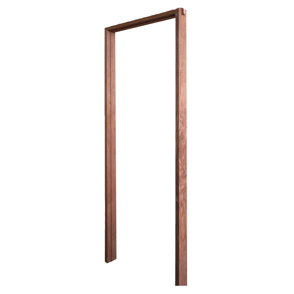 วงกบประตูไม้เต็งแดง MODERN DOORS COM1 90X200 ซม. สีน้ำตาล