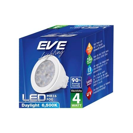 หลอดไฟ LED EVE MR16 FOG 4 วัตต์ DAYLIGHT GU5.3_5