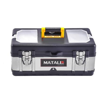 TOOL STORAGE BOX MATALL PRO 5019B 19IN BLACK/SILVER_0