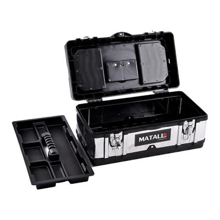 TOOL STORAGE BOX MATALL PRO 5019B 19IN BLACK/SILVER_2