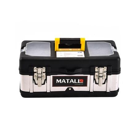 กล่องเครื่องมือ MATALL PRO 5017B 17 นิ้ว สีดำ/เงิน_0