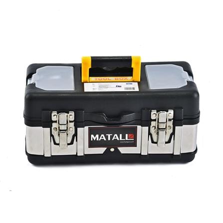 กล่องเครื่องมือ MATALL PRO 5014B 14 นิ้ว สีดำ/เงิน_0