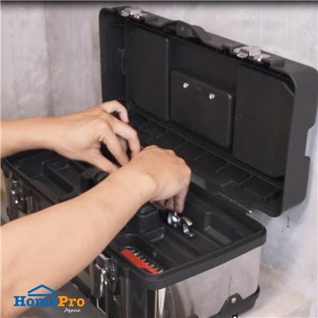กล่องเครื่องมือ MATALL PRO 5014B 14 นิ้ว สีดำ/เงิน_5