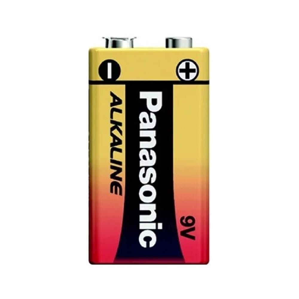 ALKALINE BATTERY PANASONIC 9V 6LR61T/1SL PACK1