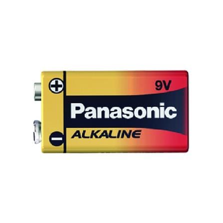 ALKALINE BATTERY PANASONIC 9V 6LR61T/1SL PACK1_1
