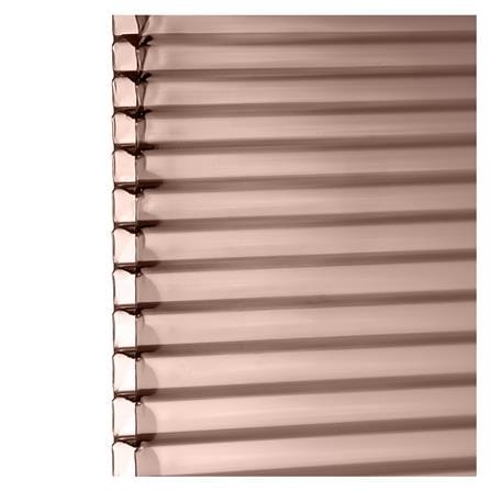 HALLOW POLYCARBONATE SHEET SUNSHIELD 6MM 1.22x2.44M CLEAR LIGHT BROWN